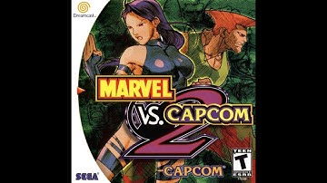 Marvel vs Capcom 2 - Sega Dreamcast Playthrough (Ryu/Cable/Wolverine