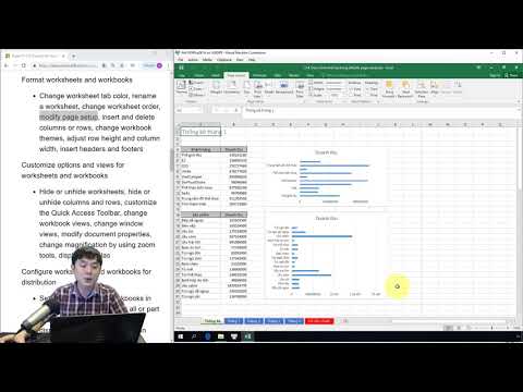 Video Ôn thi MOS Excel 2016: 1.3.4. Định dạng trang Excel... - youtube