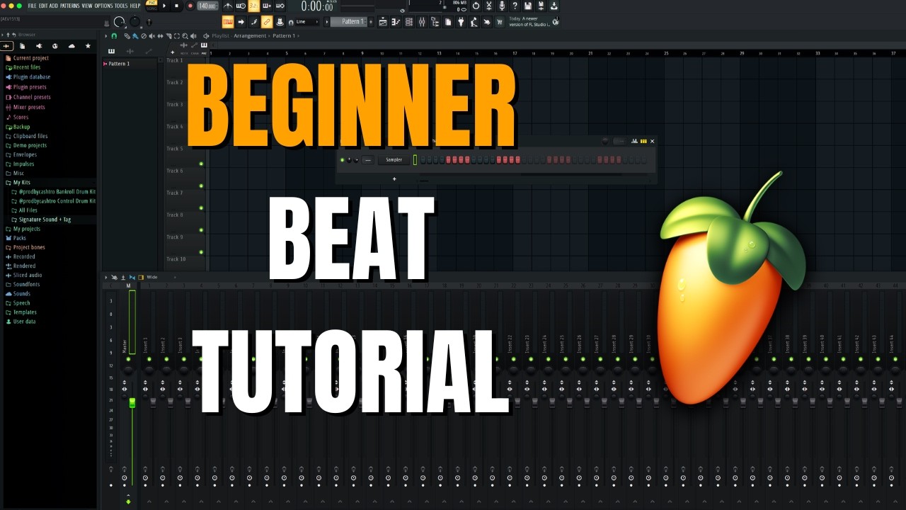 FL Studio Beat Tutorial For Beginners [2026] - YouTube