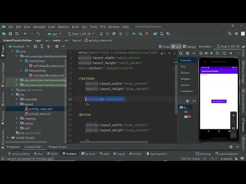 How to switch between activities in Android Studio 2022