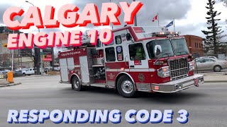 CFD | Calgary Engine 10 Responding Code 3
