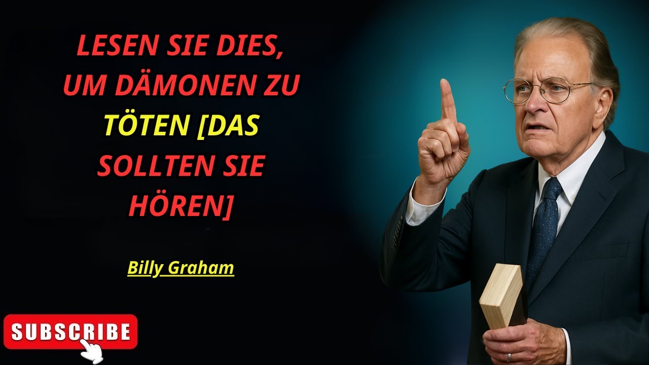 Diese 5 Bibelverse werden Dämonen in deinem Haus zerstören – Billy Graham