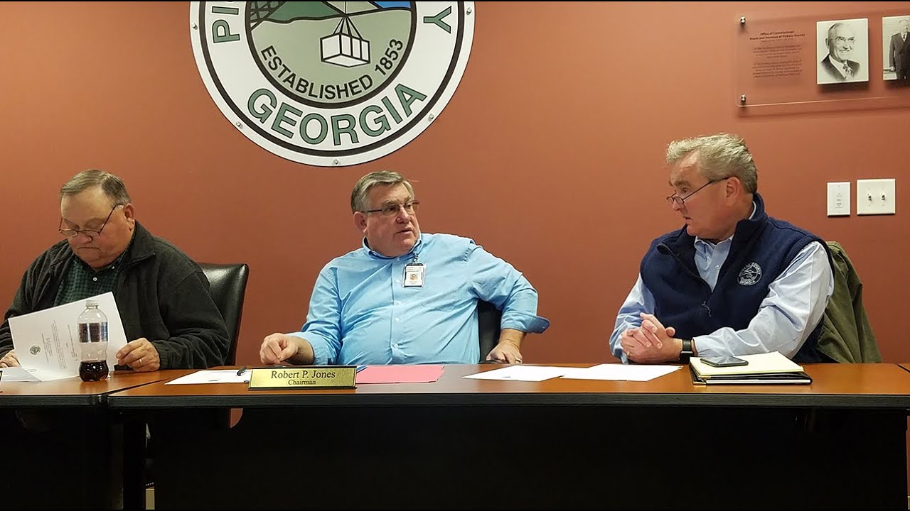 Pickens Commissioners Called Meeting Sunday Alcohol Sales By The