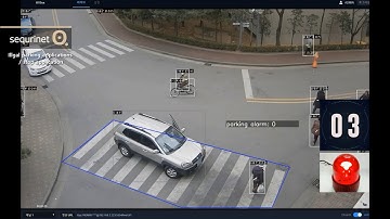 SeQurinet AI demo: Illegal parking detection
