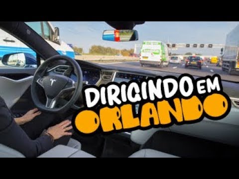 DIRIGINDO PELA PRIMEIRA VEZ em Orlando - YouTube