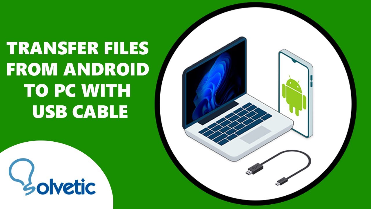 Transfer Files From Android to PC With USB Cable - YouTube