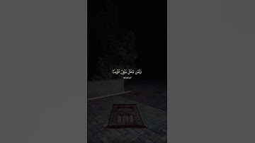 تلاوة خاشعة بصوت الشيخ ماهر المعيقلي #short