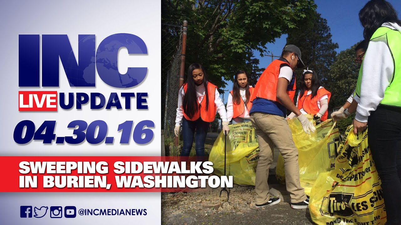 INC Live Update 4.30.2016: Sweeping Sidewalks in Burien, Washington incoterms