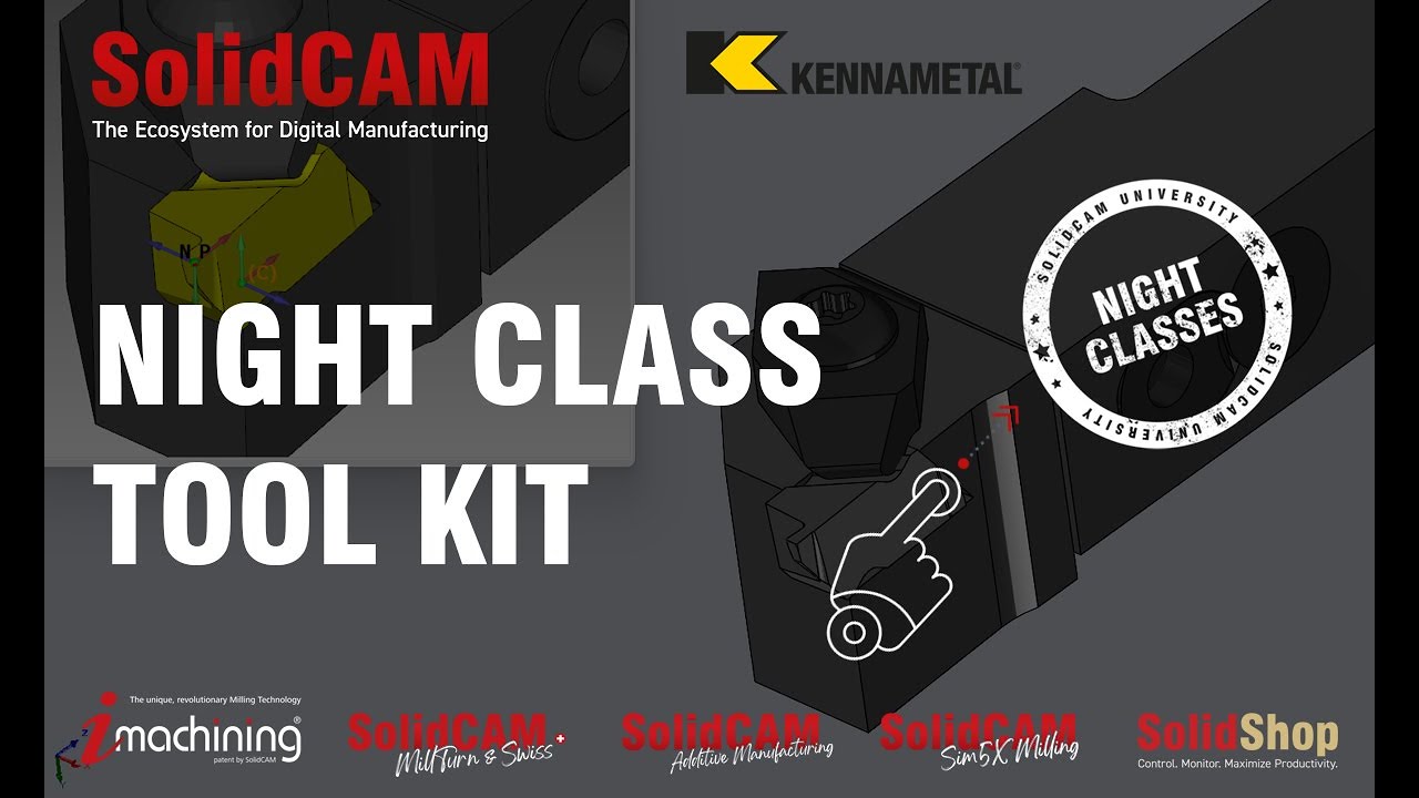 SolidCAM Night Class - Toolkit Part 3