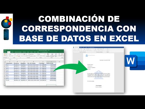 Vídeo: Què és la combinació de correspondència a Excel?