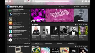 Traxsource Online Music Store Talkthrough