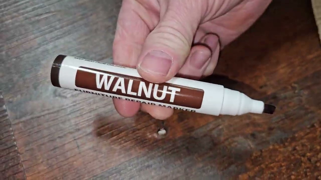 Watch Me Fix Floor and Table Scratches in Minutes! Furniture & Floor Repair Kit, Color Matching