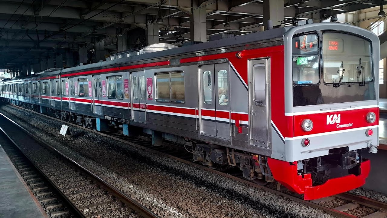 Krl Loop Line KRL Commuter Line Feeder Cikarang Loop Line JR 205 Series Manggarai ...