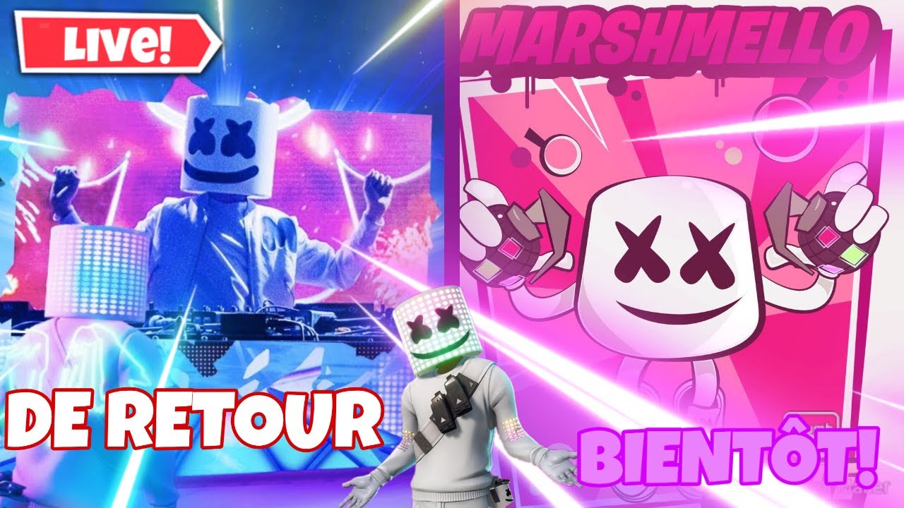 🔴ÉVÈNEMENT BIENTÔT CONCERT MARSHMELLO DE RETOUR!! YouTube