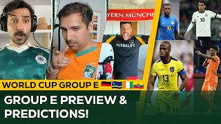 Germany, Ecuador, Ivory Coast or Curaçao? | World Cup '26 Group E Preview & Predictions!