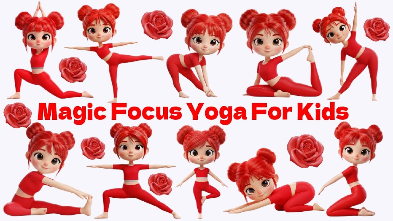 Magic Focus Yoga For Kids | Yoga For School | Yoga for Flexibility ...