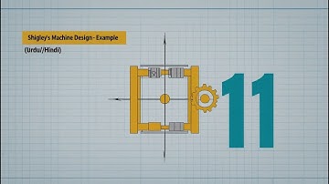 Example 11 – Shigley’s Machine Design | Step-by-Step Solution in Urdu/Hindi