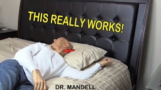 TRY THIS POSITION AND FIX YOUR STIFF NECK - Dr Alan Mandell, DC