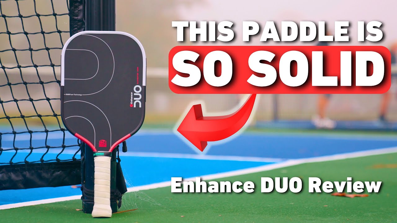 美品 使用時間少ない ENHANCE DUO ピックルボールパドル USED 美品
