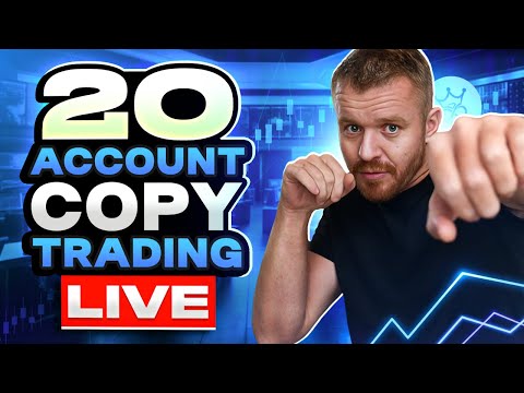 Day Trading LIVE! 20 APEX ACCOUNTS COPY TRADING
