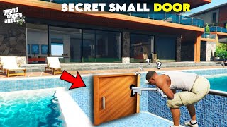 Franklin Found Secret Bunker Near Franklins Swimming Pool In Gta 5