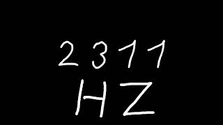 2311 hz