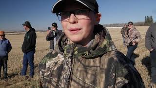 Kids in Alberta spend a day learning about pheasant hunting Kids in Alberta spend a day learning about pheasant hunting