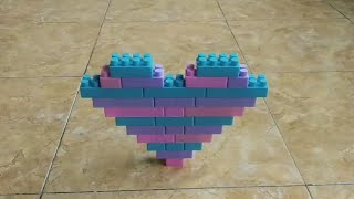 Cara Membuat Love Hati Dari Lego Block Dengan Mudah
