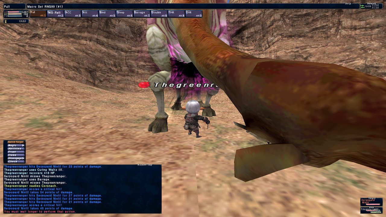 FFXI RNG Solo Unity Serpopard Ninlil NM Lv99 YouTube FFXI RNG Solo Unity Serpopard Ninlil NM Lv99 YouTube