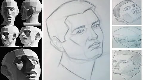 Head Proportions Part 3 - Draw Faces in The Three-Quarter View