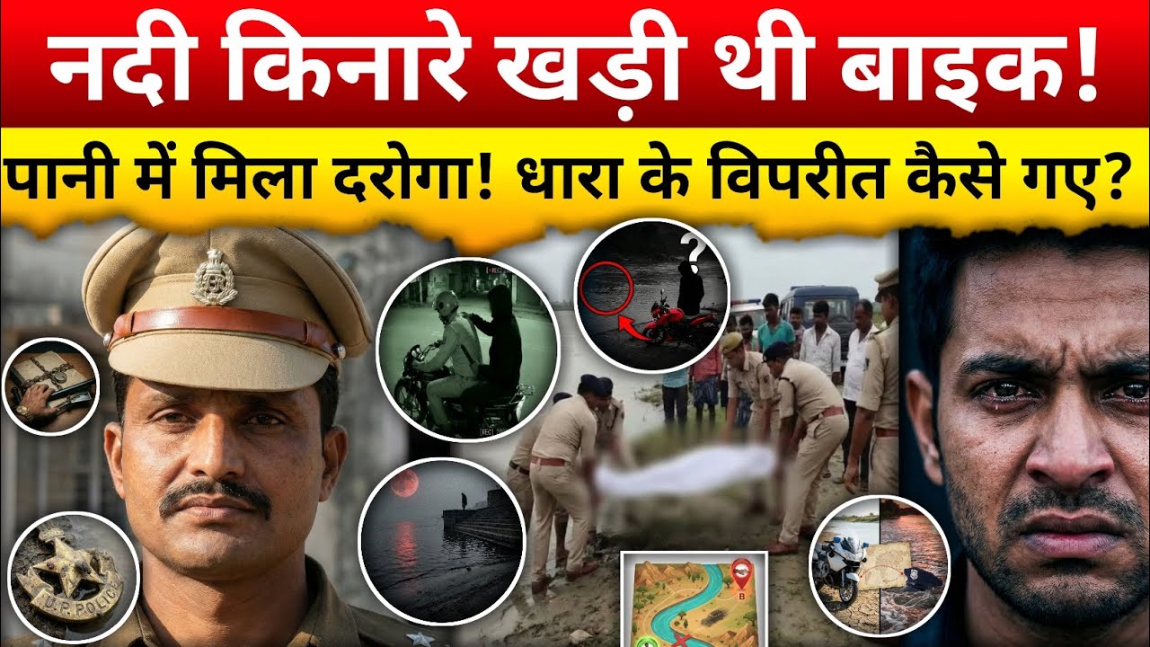 वर्दी, बाइक और नदी का रहस्य | क्या यह सिर्फ एक हादसा था? | UP Police Case