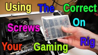 How to Know Where to Use the Different Screws When Building Your Gaming PC