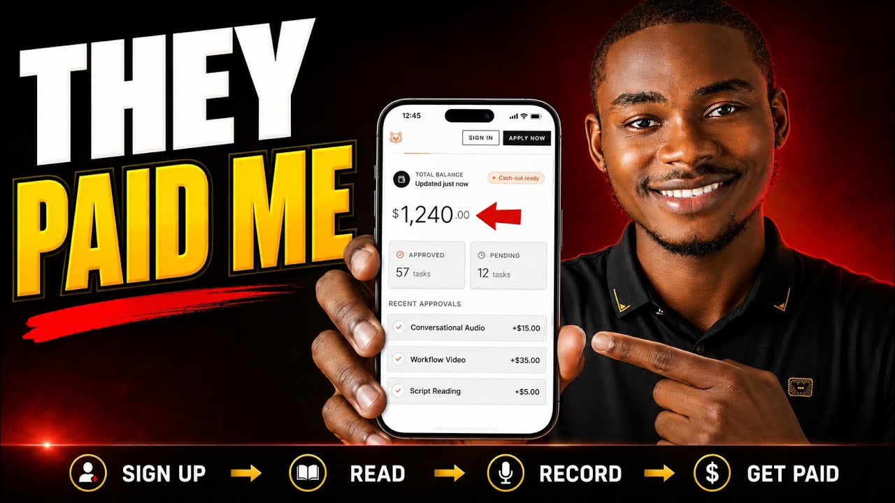 rewrite this title Earn Money For Recording & Reading Scripts || Task to Earn Website || Make Money online rewrite this title Earn Money For Recording & Reading Scripts || Task to Earn Website || Make Money online