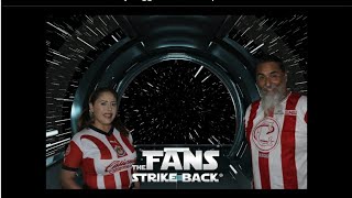 FANS STRIKE BACK exhibition the #STARWARS  Santa Monica experience,  walked on 3rd street promenade