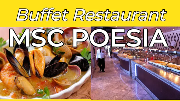 Breakfast on MSC Poesia 2025 in 4K