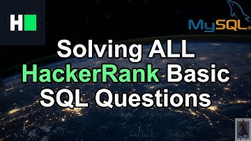 Solving HackerRank Basic SQL Problems | Learn SQL | SQL Practice