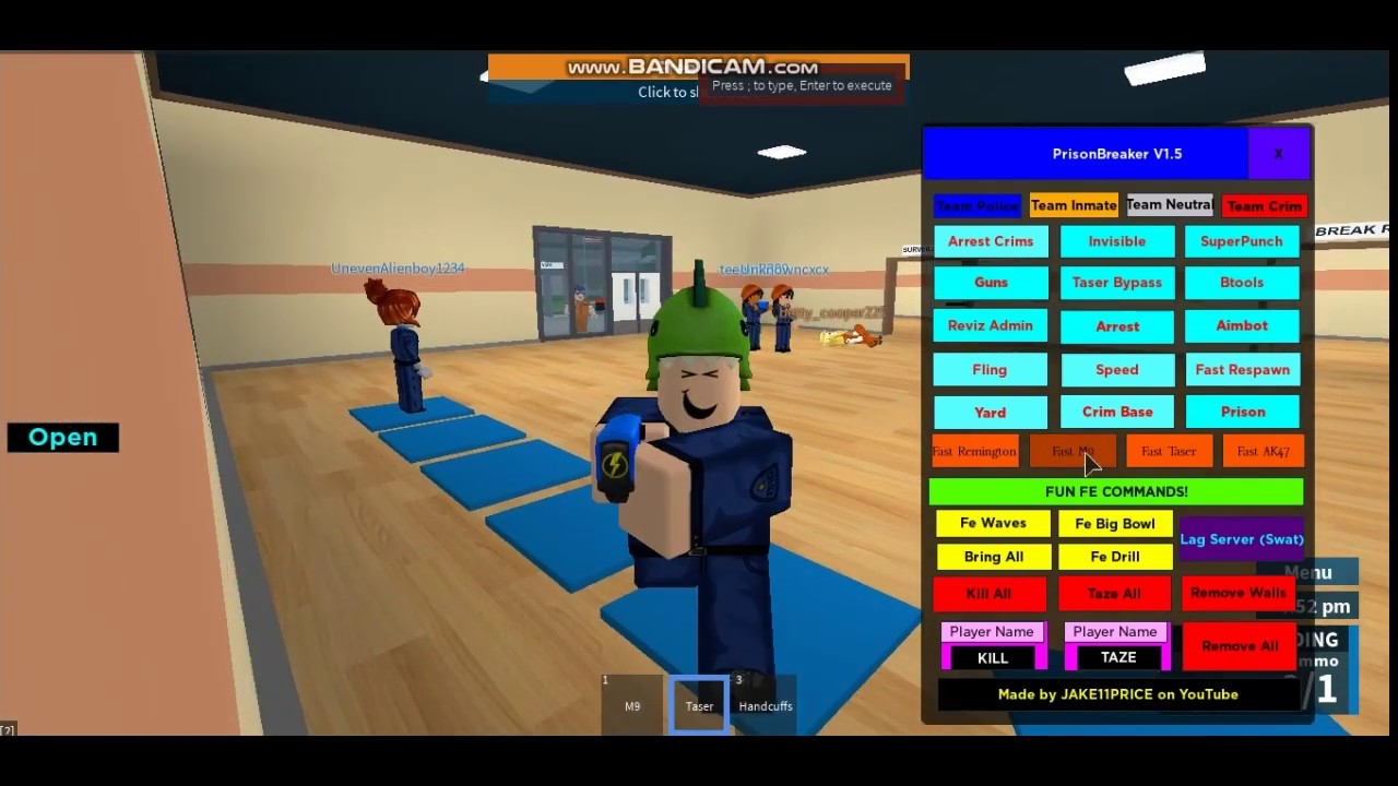 roblox prison life script hack op youtube