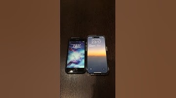 iPhone 6s on iOS 13 vs iPhone 15 Pro on iOS 17 boot up test #shorts #iphone6s #iphone15pro #ios