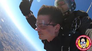 Tandem Skydiving Shaun From Pittsfield, MA