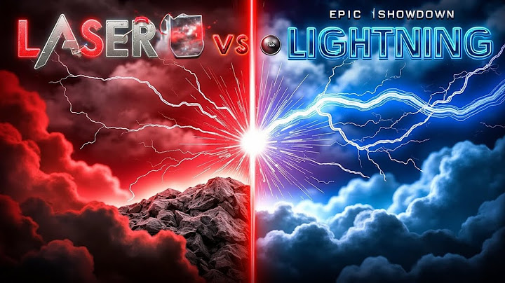 Lasers vs Lightning- Which Is More Powerful?