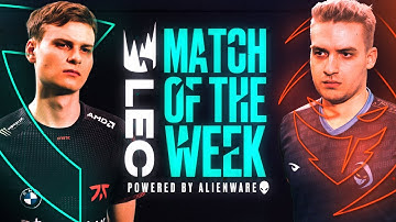 Alienware Match of the Week: Fnatic vs Rogue | 2021 LEC Spring Week 1