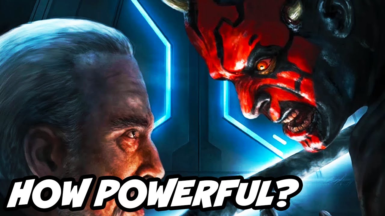How POWERFUL Was Darth Maul Actually YouTube how-powerful-was-darth-maul-actually-youtube