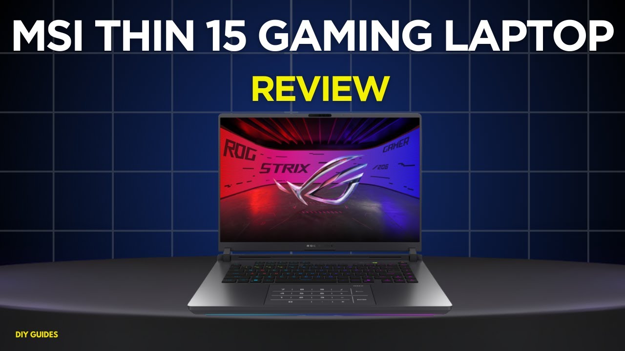 MSI Thin 15 Gaming Laptop i7-13620H, RTX 4050 B13V Review | Best Gaming Laptop for 2026?