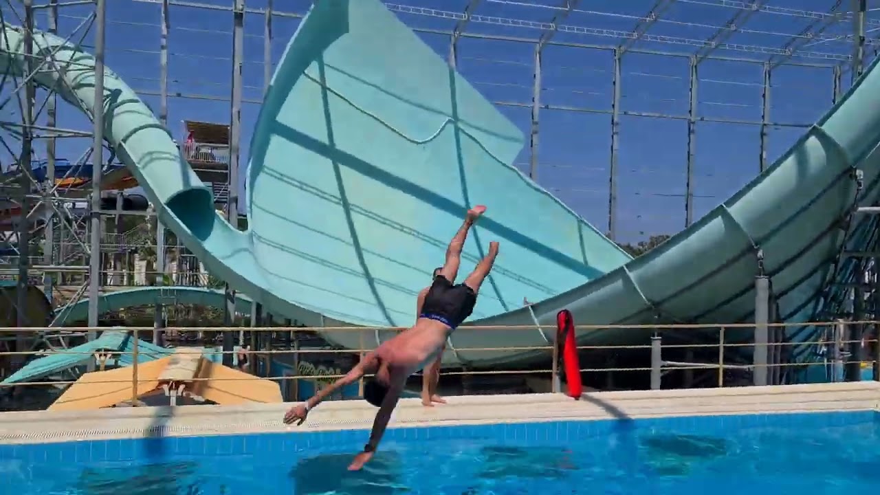 Водная горка🎢Аквапарк Долу Су🎢Дайма Биз отель🏩Кириш🌊Кемер🌊Анталия🌴Турция☀️Средиземное море🌊