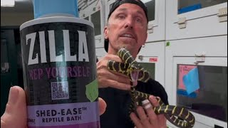 Zilla’s “Shed Ease” - is it a Gimmick  Will it FIX my Snake’s Stuck Shed