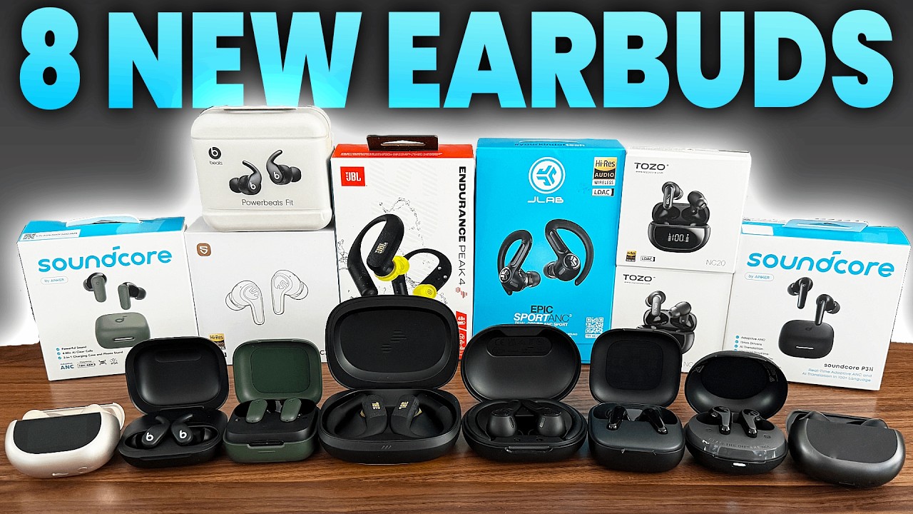 I Added 8 NEW Earbuds to my Ranking of 94!