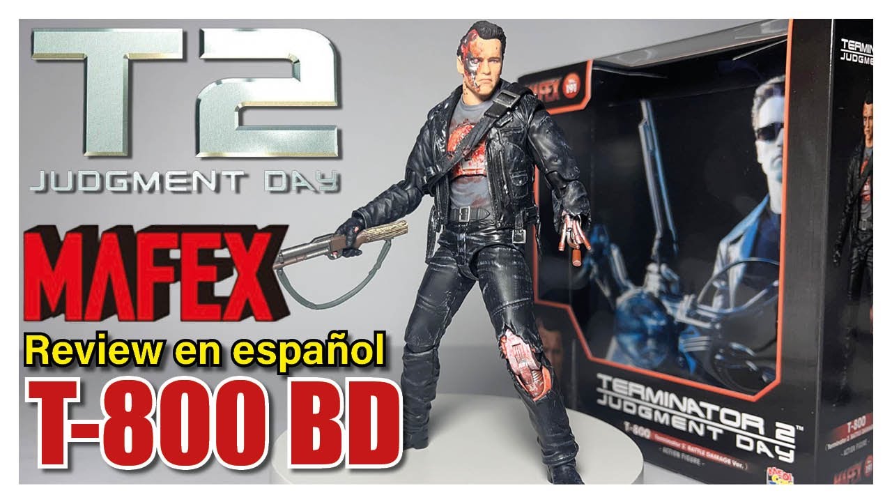 MAFEX T-800 (T2：BATTLE DAMAGE Ver.)-