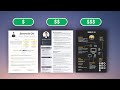 🤑  I hired 3 Fiverr designers to create my Architecture Resume