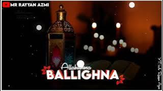 Allahumma Ballighna Ramadan Whatsapp Status| Ramzan Special Status | Mr Rayyan Azmi