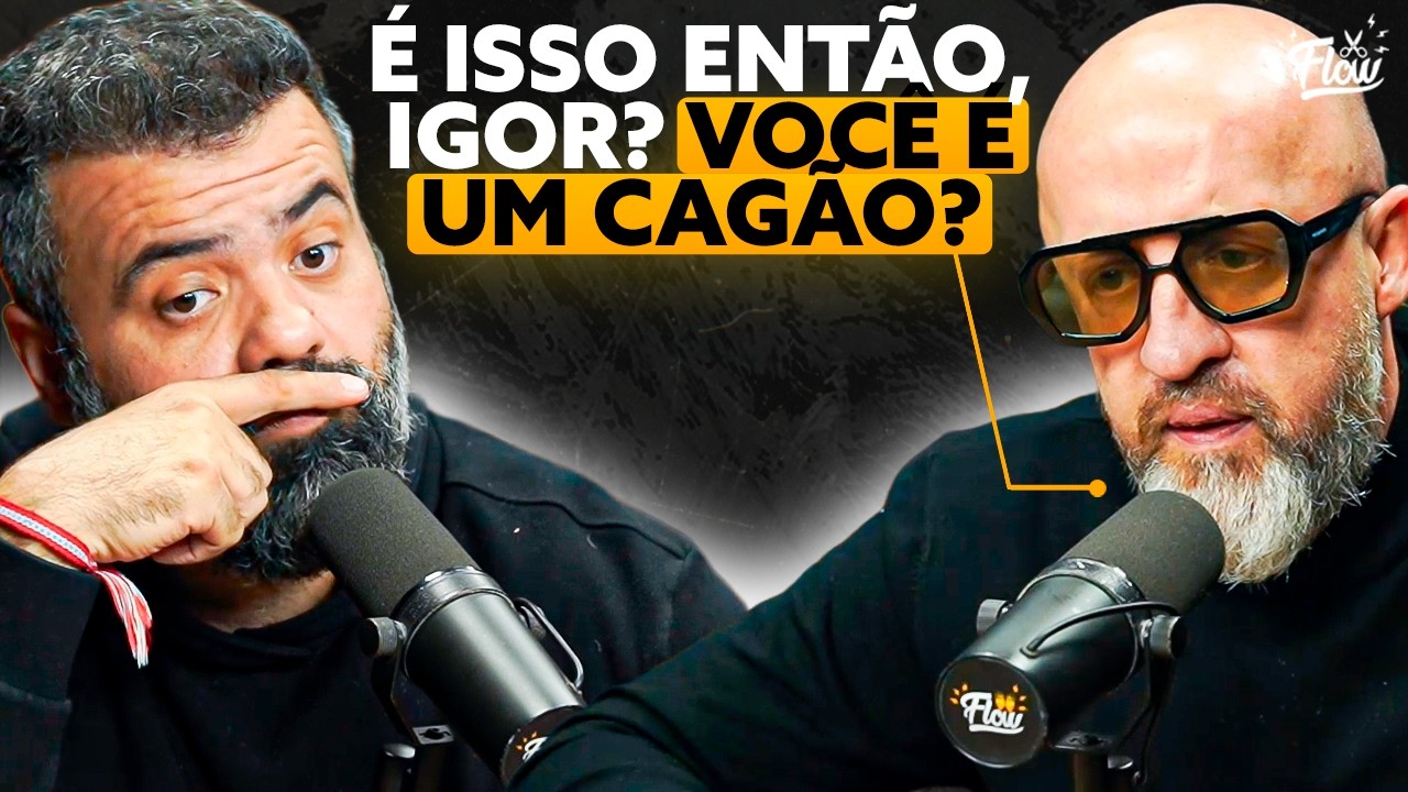 CARPINEJAR É SINCERO ATÉ DEMAIS com o Igor no Flow...